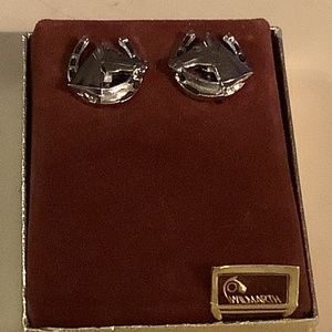 Wilmarth earings, horse shoe with horse head, new